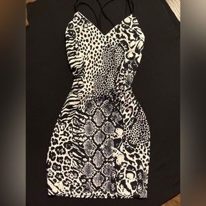 Multi animal print Dress